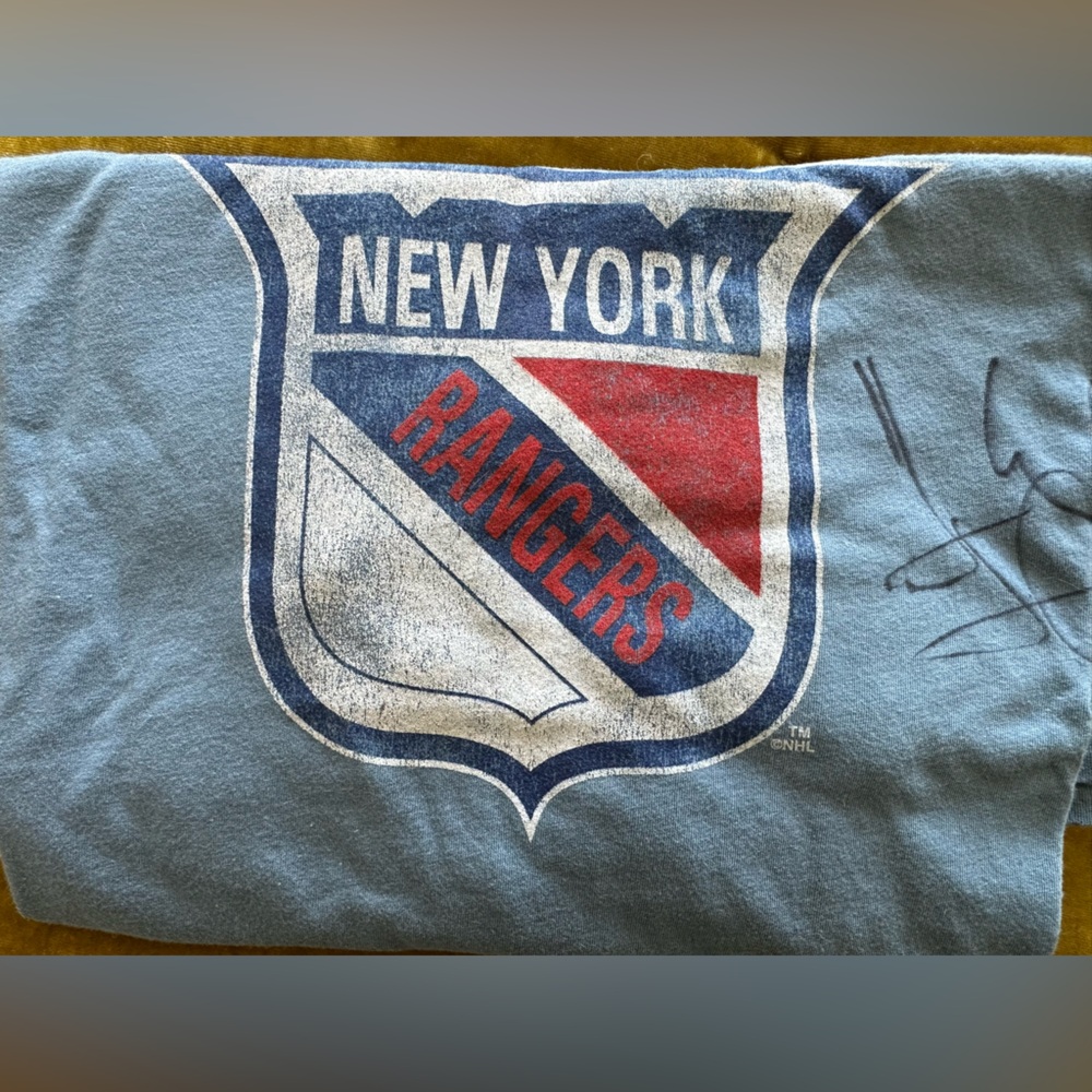 NWT New York Rangers Signed Autographed Shirt Henrik Lundqvist #30